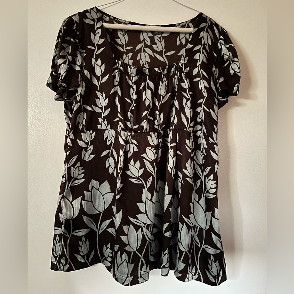 Apt 9 short sleeve blouse size XL